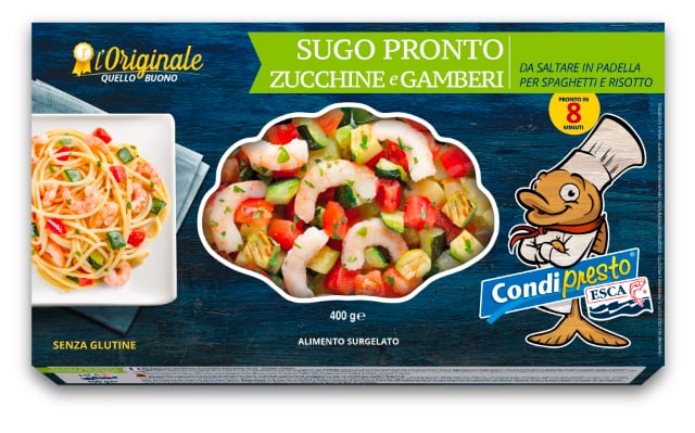Sugo Pronto Zucchine e Gamberi – i Condipresto ESCA