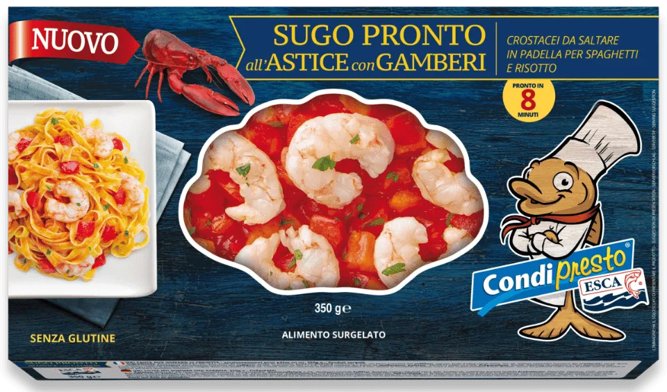 Sugo Pronto all'Astice con Gamberi